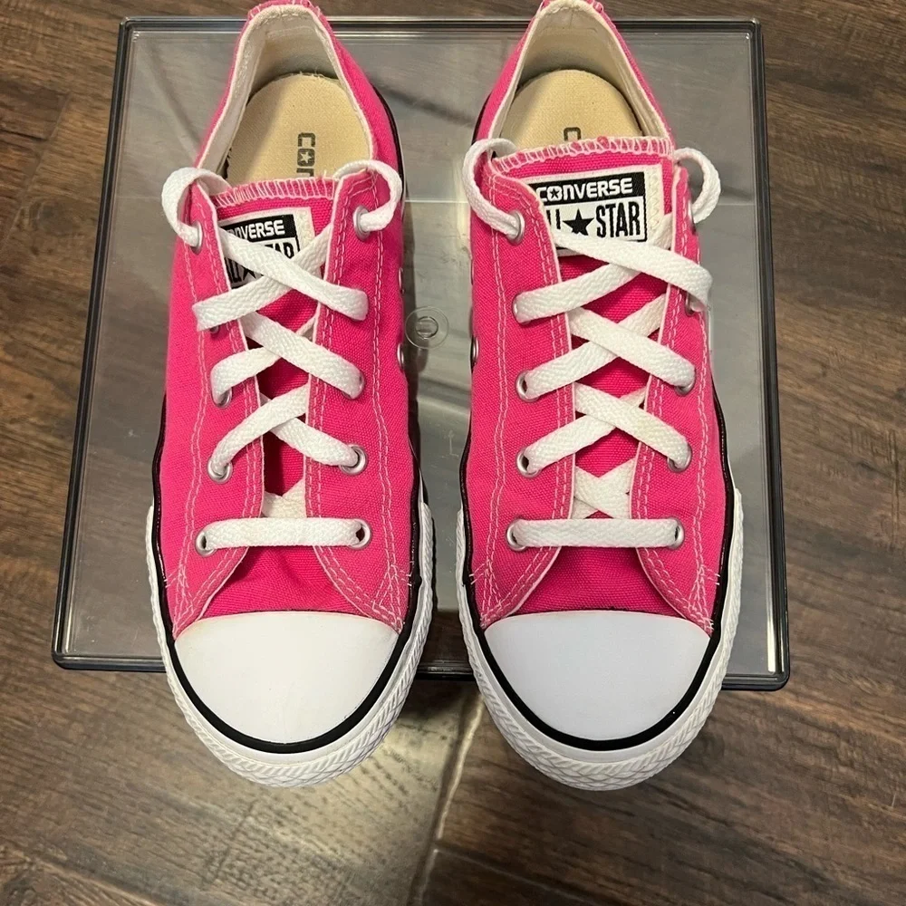 Converse All-Star Low-Top Sneakers Size Youth 3 Color Pink
